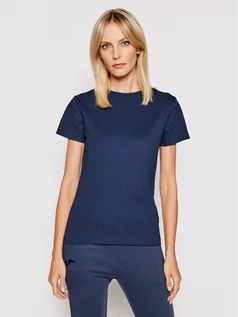 Koszulki i topy damskie - Joma T-Shirt Desert 901326.331 Granatowy Regular Fit - grafika 1