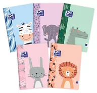 Zeszyty szkolne - zeszyt a4/32k linia podwójna kolorowa kids (10szt) - miniaturka - grafika 1