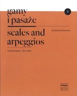 Podręczniki dla szkół zawodowych - Gamy i pasaże na skrzypce. Zeszyt 2 - miniaturka - grafika 1