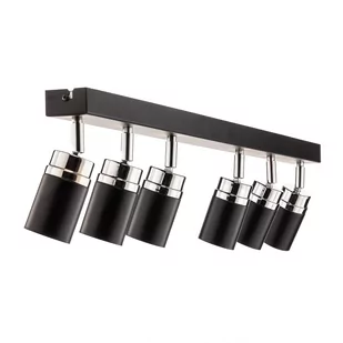 Luminex Spot Reno black/chrome 6 5149 - Lampy sufitowe - miniaturka - grafika 6