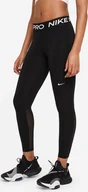 Spodnie sportowe damskie - Nike Nike Pro Leggings CZ9779-010 Czarne S - miniaturka - grafika 1