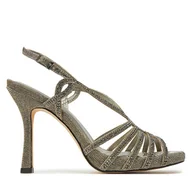 Sandały damskie - Sandały Menbur 25693 Szary - miniaturka - grafika 1