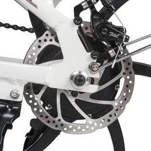 Samebike Składany rower elektryczny 20LVXD30 Biały - Rowery elektryczne - miniaturka - grafika 8