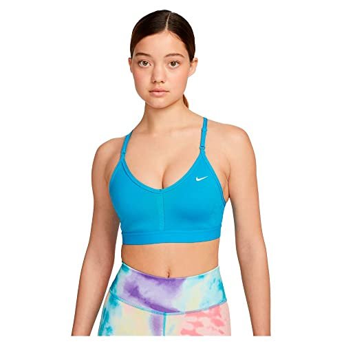 Nike Indy Biustonosz Sportowy, XS, Niebieski