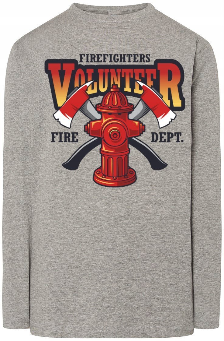 Strażacka Męska bluza Longsleeve Modna Rozm.S