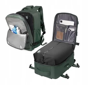 PLECAK PODRÓŻNY PRÓŻNIOWY bagaż podręczny duży XXL - Akcesoria podróżnicze PLECAK PODRÓŻNY PRÓŻNIOWY bagaż podręczny duży XXL - Akcesoria podróżnicze - miniaturka - grafika 1