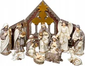 Ozdoby bożonarodzeniowe - Dekoracja świąteczna Fééric Lights and Christmas szopka - miniaturka - grafika 1