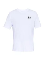 Koszulki sportowe męskie - Under Armour Koszulka sportowa w kolorze białym - miniaturka - grafika 1