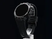 Smartwatch - GlacierX Navigator Black Czarny - miniaturka - grafika 1