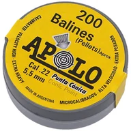 Amunicja do wiatrówek - Śrut Apolo Conic 5.5 mm, 200 szt. 0.84g/13.0gr (11005) - miniaturka - grafika 1