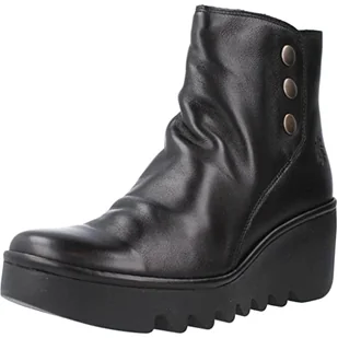 Fly London Damskie botki BROM344FLY, czarne, 9 UK - Botki damskie - miniaturka - grafika 1