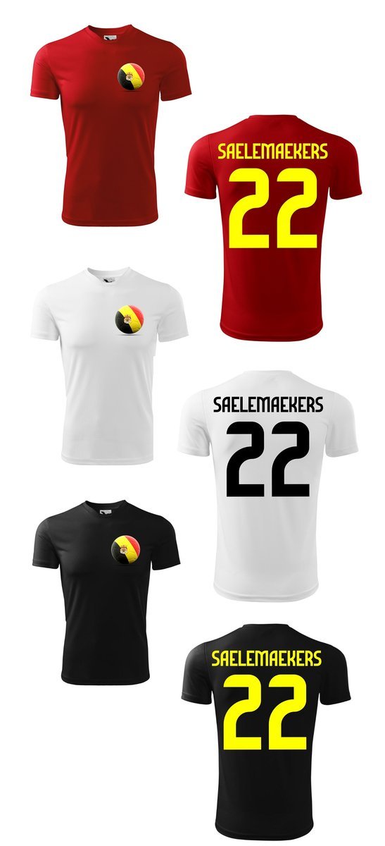 Treningowa Koszulka BELGIUM Alexis SAELEMAEKERS 22