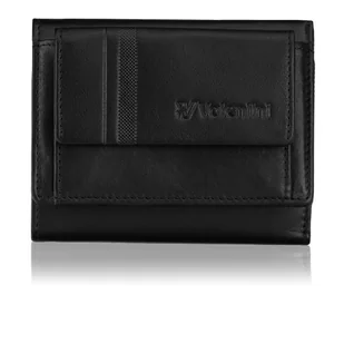 Mały portfel męski Valentini z zewnętrzną kieszenią na bilon 15V-248 - Portfele - miniaturka - grafika 1