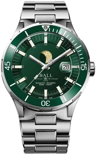 Zegarek Zegarek Ball DM3130B-S13J-GR Roadmaster Challenger Moonphase (40mm) - Zegarki męskie - miniaturka - grafika 1