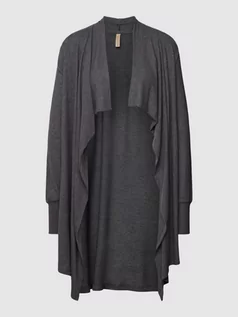 Swetry damskie - Kardigan z drapowanym przodem model ‘BIARA’ - grafika 1