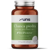 Witaminy i minerały dla sportowców - UNS Chanca Piedra 400mg Ekstrakt 10:1 60vegcaps - miniaturka - grafika 1