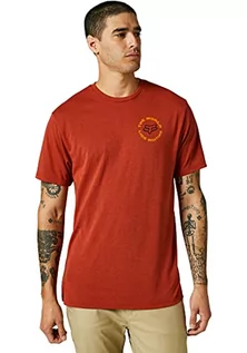 Koszulki męskie - Fox koszulka Pre Cog Ss Tech Tee Red Clear 348) - grafika 1