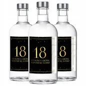 Akcesoria do pakowania - ETYKIETA NA BUTELKĘ 18 CZARNY MARMUR 10szt Z2 - miniaturka - grafika 1