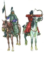 Akcesoria i części modelarskie - Italeri Chinese Cavalry XIII Century MI-6123 - miniaturka - grafika 1