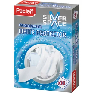 PACLAN - Chusteczki do prania wyłapujące kolor BIAŁY - 10 szt. - Środki do prania - miniaturka - grafika 1