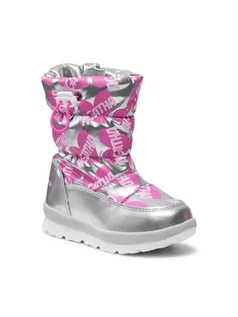 Buty dla dziewczynek - Agatha Ruiz de la Prada Śniegowce 211996 S Srebrny - grafika 1