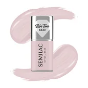 Żele do paznokci - Semilac Baza do lakierów hybrydowych Skin Tone Cover Base, Ecru - miniaturka - grafika 1