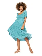 Sukienki - Aller Simplement Sukienka w kolorze miętowym - miniaturka - grafika 1