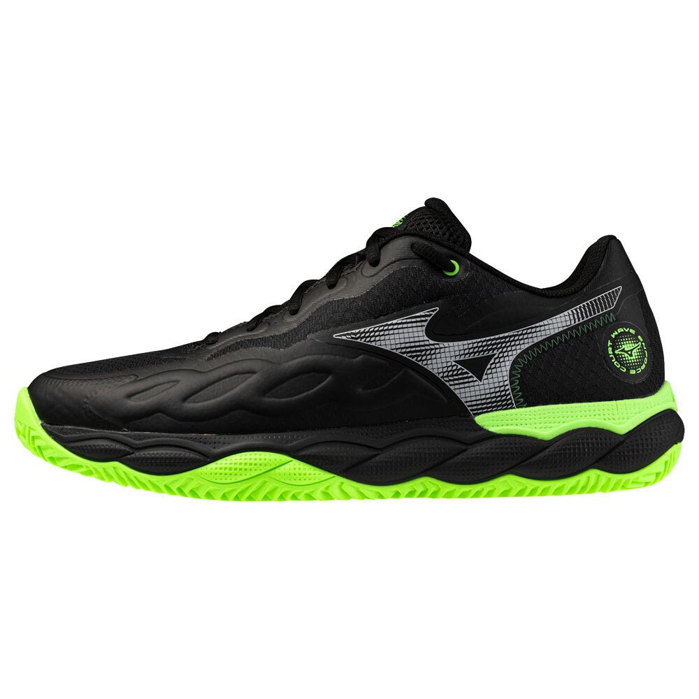 Męskie buty do padla Mizuno Wave Enforce Court Padel Black/Foliage Green EUR 45
