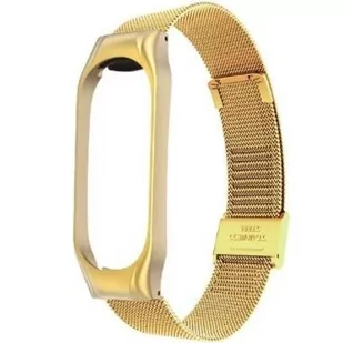 Best Accessories BRANSOLETA MILANESEBAND XIAOMI MI BAND 2 GOLDEN 2258 - Akcesoria do smartwatchy - miniaturka - grafika 1