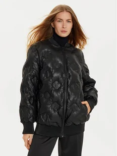 Guess Kurtka skórzana Marianne W4BL60 WGB20 Czarny Regular Fit - Kurtki damskie - miniaturka - grafika 1