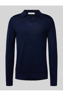 Koszulka polo o kroju regular fit z czystej wełny model TRAY - Selected Homme - Koszulki męskie - miniaturka - grafika 1