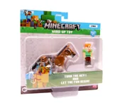 Gadżety dla graczy - PMI Kids World Minecraft Wind-Up Toy Alex Horse - miniaturka - grafika 1