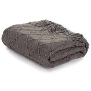 Koc 127 x 152 Bawełniano-Akrylowy Nasi 06 - Koce - miniaturka - grafika 2