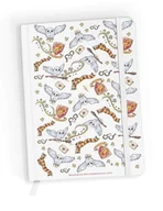 Notesy i bloczki - Notatnik w kratkę, A5, Harry Potter, Szalik, biały - miniaturka - grafika 1