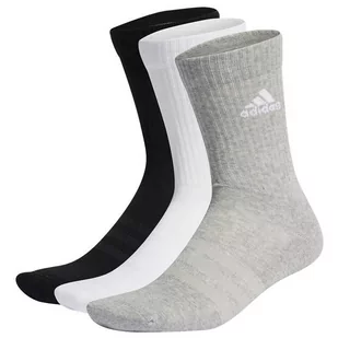 Skarpety Męskie Treningowe adidas Cushioned Crew 3 Pary - Skarpetki sportowe męskie - miniaturka - grafika 1