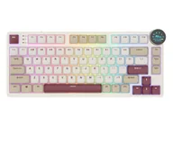 Klawiatury - Royal Kludge RK N80 Rosy Clouds Red switch RK-N80-ROSYCLD-REDSW-US - miniaturka - grafika 1