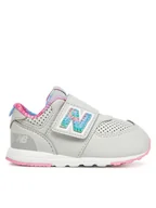 Buty dla dziewczynek - New Balance Sneakersy NW574KL Szary - miniaturka - grafika 1