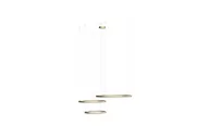 Lampy sufitowe - Lampa zwisowa Halo AZ5350 LED 180W pierścienie czarna - miniaturka - grafika 1