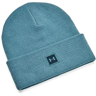 Under Armour Men's Truckstop Beanie, Blue Flannel (597)/Blue Flannel, One Size Fits All - Koszulki i topy damskie - miniaturka - grafika 1