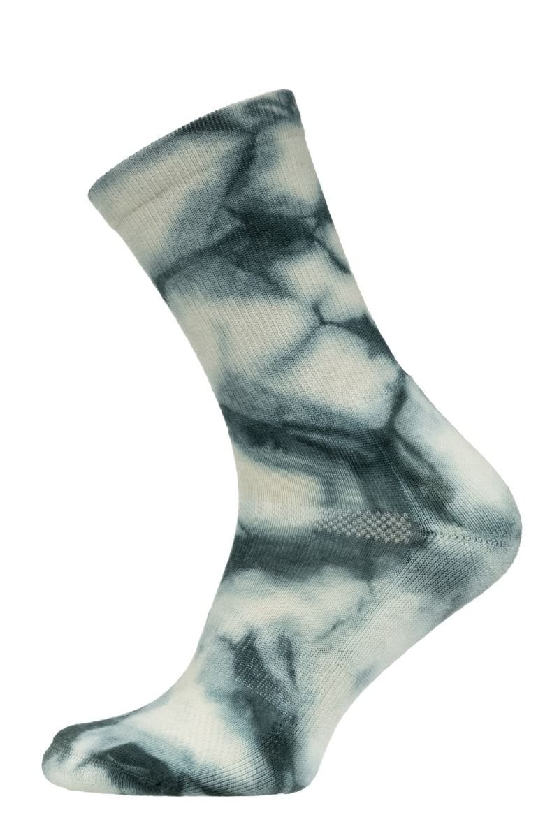 Na Giean Skarpety trekkingowe Medium Weight Tie-Dyed Crew szare S_37_40