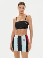 Bielizna sportowa damska - Puma Biustonosz top DUA LIPA 536630 Czarny - miniaturka - grafika 1