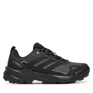 Buty trekkingowe damskie - Trekkingi adidas Terrex Skychaser AX5 GORE-TEX JQ2222 Szary - miniaturka - grafika 1