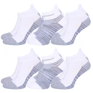 Skarpetki męskie - Zestaw męskich skarpet, szaro-białe skarpetki stopki męskie 6 par, OEKO-TEX 43-46 EU - miniaturka - grafika 1