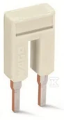 Kostki, złączki, wtyczki - Wago Mostek grzebieniowy z izolacją 2-torowy prąd nominalny 25 A jasnoszary - miniaturka - grafika 1