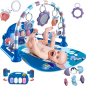 Maty piankowe - Mata edukacyjna dla niemowląt Pianino interaktywna sensoryczna3w1 rozwojowa - miniaturka - grafika 1