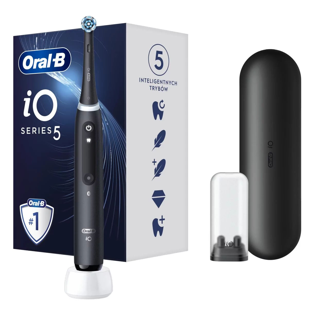 Braun Oral-B iO 5 Matt Czarny