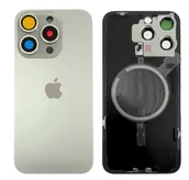 Części serwisowe do telefonów - Klapka Plecki Tył iPhone 15 Pro Max Titan z Ramką i Magnesami MAGSAFE - miniaturka - grafika 1