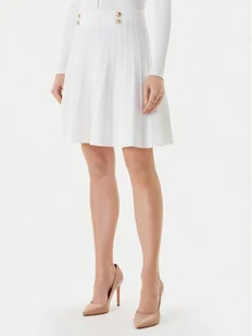 Guess Spódnica mini W5YD65 Z0130 Biały Regular Fit - Spódnice - miniaturka - grafika 1