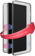 Etui i futerały do telefonów - Pokrowiec "360° Glass" do Samsung Galaxy A52, srebrne etui na telefon komórkowy - miniaturka - grafika 1
