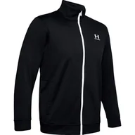 Kurtki i kamizelki sportowe męskie - Kurtka męska Under Armour  SPORTSTYLE TRICOT JACKET black M - miniaturka - grafika 1